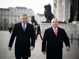 slovakia formally terminates emergency electricity contract ukraine — kyiv had already been refused when asked · post slovak prime minister robert fico visiting hungarian viktor orbán budapest 2024 tasr/mti spectatorsmesk