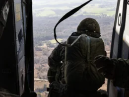 French and British paratroopers.