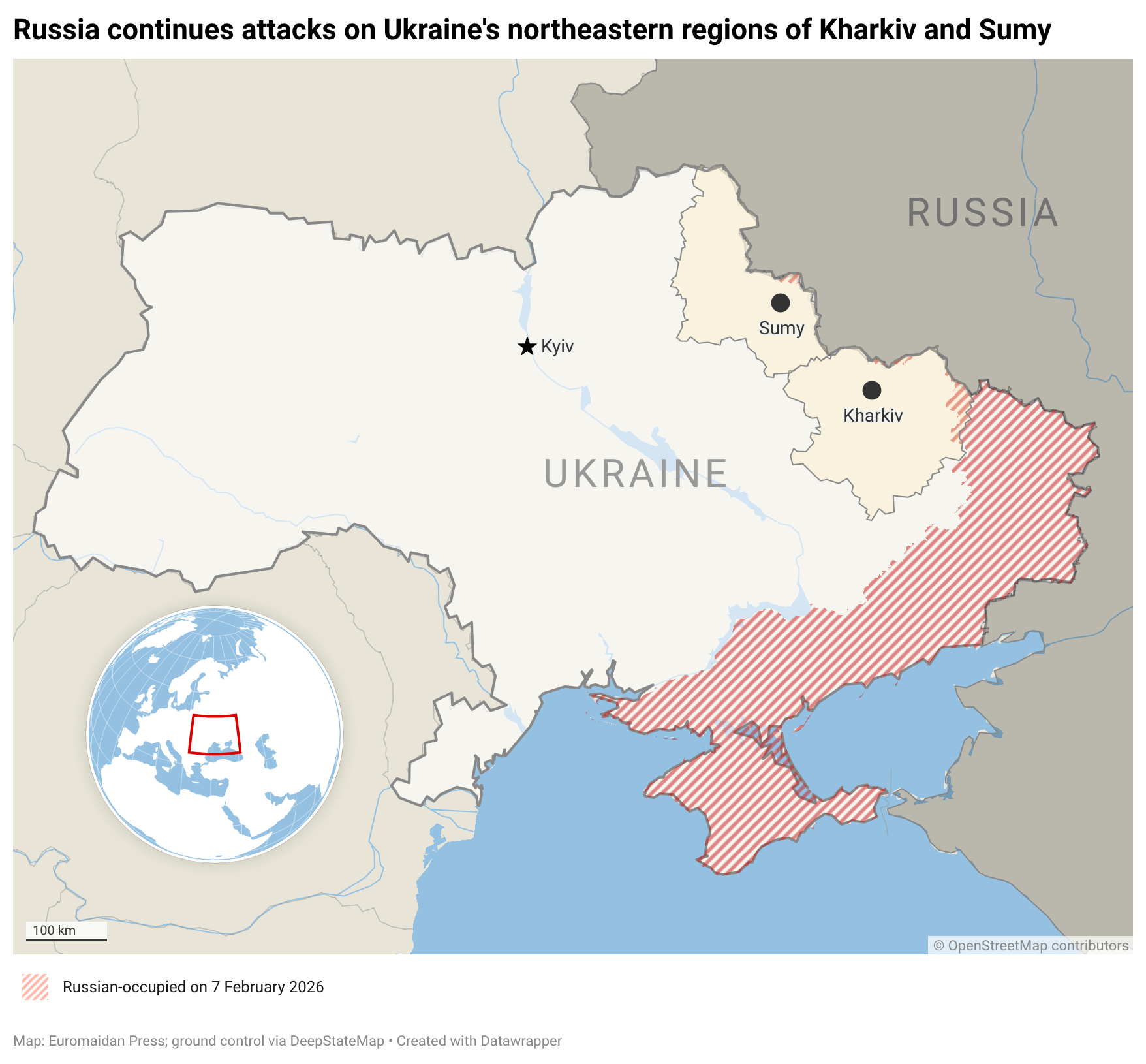 russia's border assault playbook kharkiv sumy probe flank lose troops repeat · post jr7dk-russia-continues-attacks-on-ukraine-s-northeastern-regions-of-kharkiv-and-sumy- russian forces keep throwing infantry ukrainian oblasts trying breach defenses expand combat zone suffering heavy losses