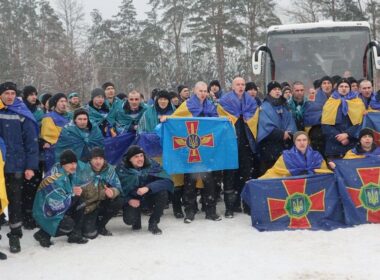 157 ukrainians return russian captivity first pow swap since 2025 · post ukrainian prisoners war freed during exchange four months 5 2026 large_whats_app_image_2026_02_05_at_15_06_45_2_494a0c302f ukraine news reports