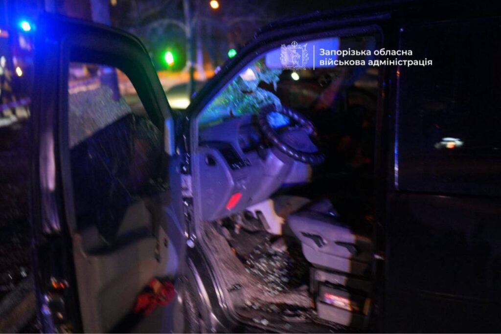 Aftermath of a Russian strike on Zaporizhzhia, 3 February 2026. Photo: Ivan Fedorov