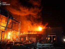 Aftermath of a Russian attack on Odesa Oblast, 13 February 2026. Photo: DSNS Odesa Oblast