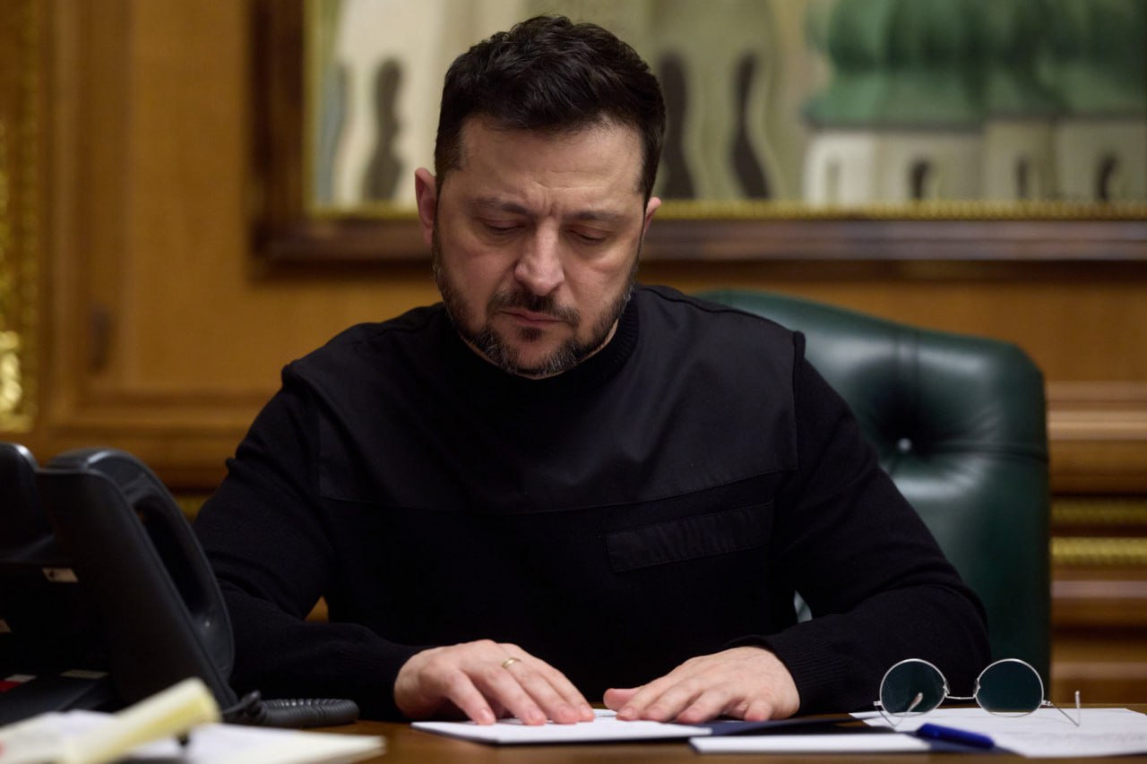 Ukrainian President Volodymyr Zelenskyy, 25 February 2026. Photo: Ukrainian President's Office