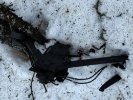 Russian fibre-optic drone that reached Kharkiv on 25 February 2026.