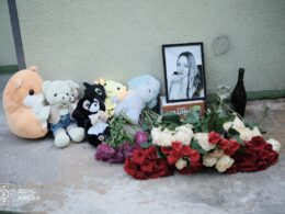 Ukrainian woman Tetiana Sakiian, killed by Russian Shahed drone. Source: DSNS