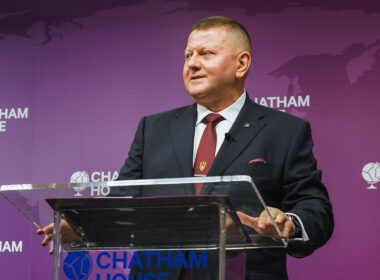 ex-top general put ukraine nato standards says alliance stuck wwii doctrine · post ukraine's ambassador uk former commander-in-chief valerii zaluzhnyi speaks chatham house london 23 2026 zaluzhnyi- chatham-23-feb-2026 news ukrainian