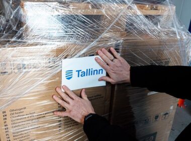 small baltic capital just gave away its emergency supplies — because ukraine needed more · post aid prepared shipment zhytomyr oblast part tallinn’s assistance tallinn estonia 2026 city допомога житомирській