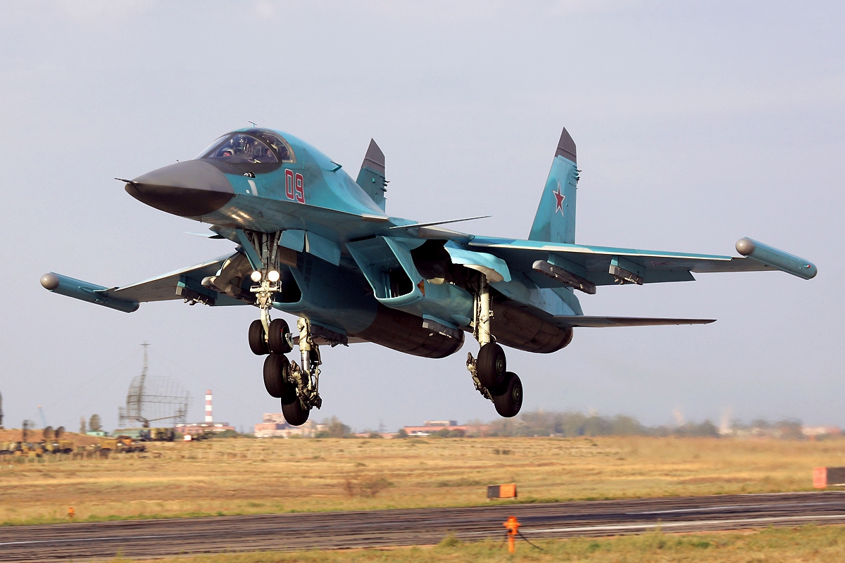 russia's secret aviation report fighter jet clipped its own shelter gate 500 kg bomb fell takeoff helicopter came home printer-paper-sized hole nine engine failures three weeks · post russian su-34