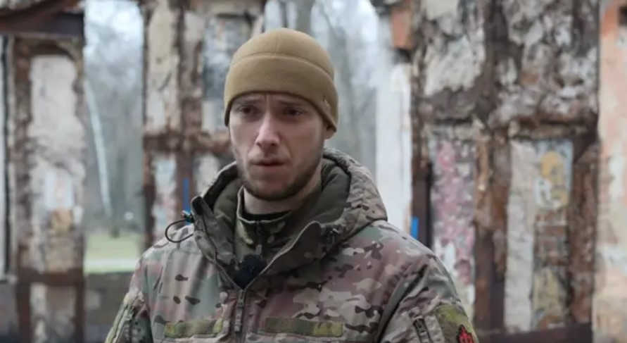 Russian soldier known as Chornyi. Screenshot