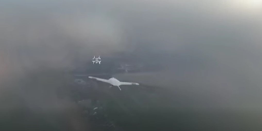 Ukraine intercepts a Russian UAV "SKAT 450 M". Source: Screenshot