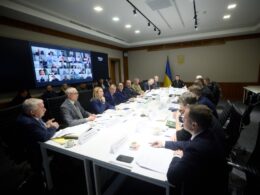 Head of the Office of the President of Ukraine, Lieutenant General Kyrylo Budanov during a meeting on enhacing ties with Africa. Source: The President's Office