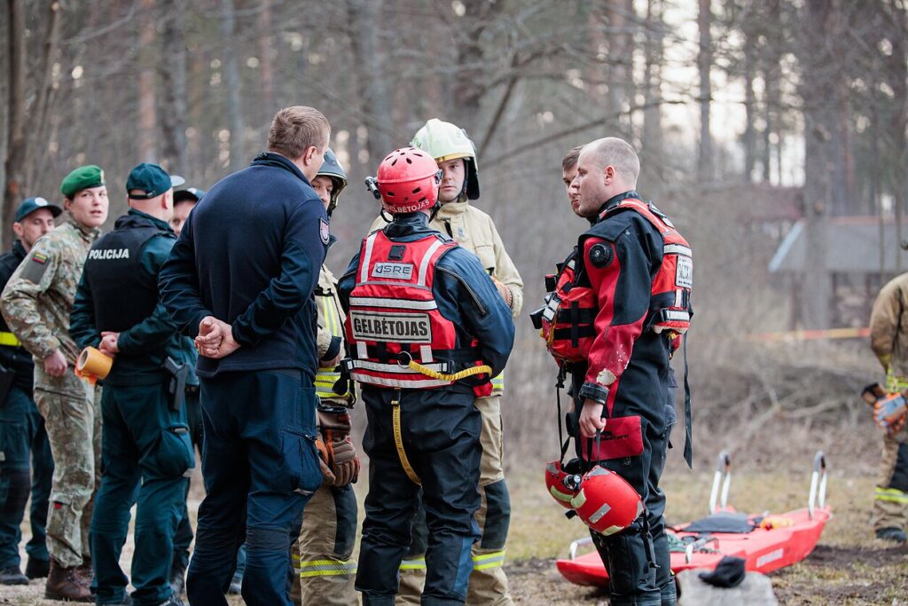 Incident in the Varėna District: a drone that flew into the area is suspected of having exploded