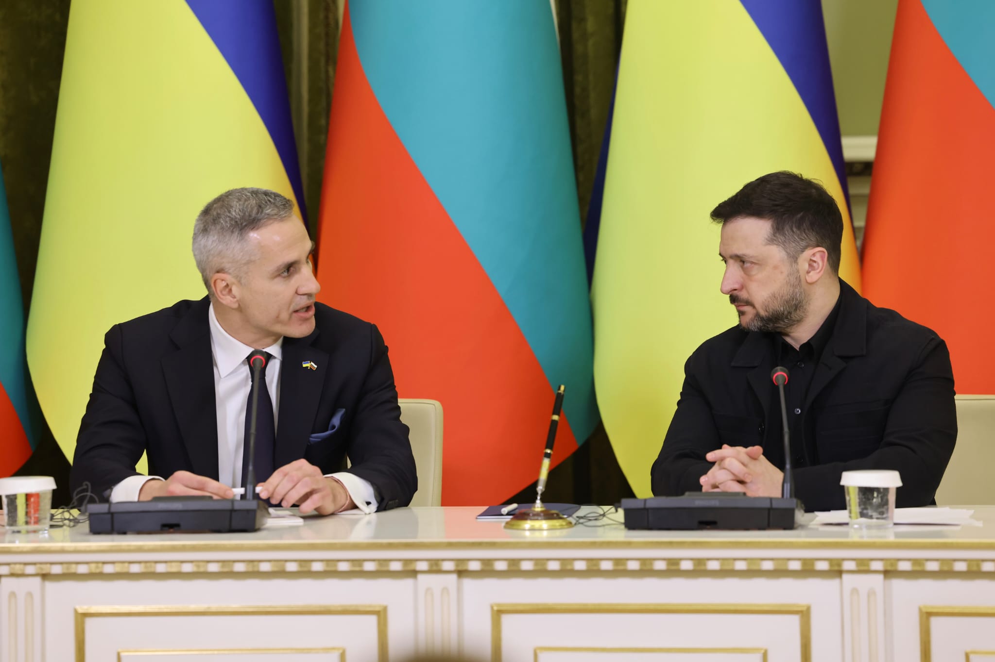 bulgaria's acting pm just outran pro-russian president — 10-year treaty signed ukraine safe-funded joint weapons production agreed purl commitment made · post ukrainian volodymyr zelenskyy (right) prime minister andrii gyurov
