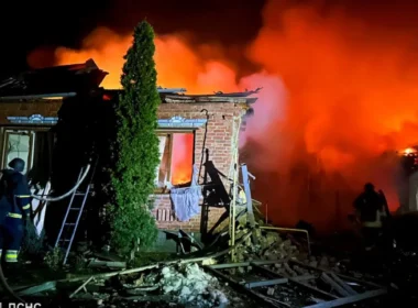 Shelling of the Kharkiv Oblast.