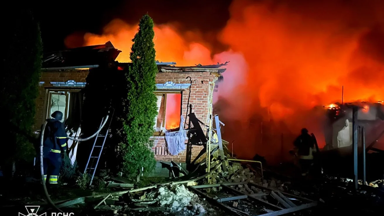 Shelling of the Kharkiv Oblast.