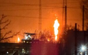 rosneft's classified document recommended smoke screens against gps-guided drones — same explains why that's useless · post fire saratov oil refinery 21 2026 ukraine news ukrainian reports