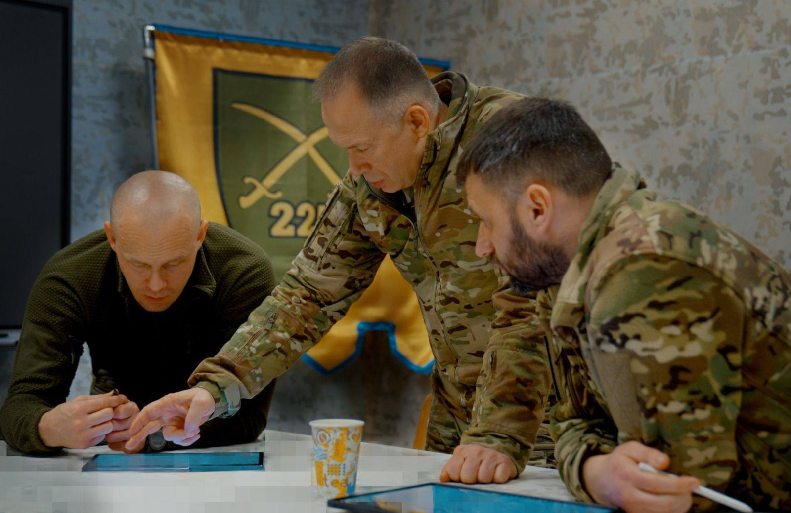 Commander-in-Chief of the Armed Forces of Ukraine Oleksandr Syrskyi in Zaporizhzhia Oblast, 15 March 2026. Source: Oleksandr Syrskyi