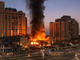 ukraine help gulf states shoot down iran's shaheds — leaders push putin toward ceasefire · post fire dubai's palm jumeirah after iranian drone strike 1 2026 united24 media 6f971e7cb8edb13ae611b7881a6c3877 ukrainian