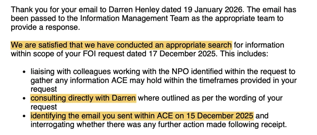 Netrebko protest London UK FCDO public funds ACE