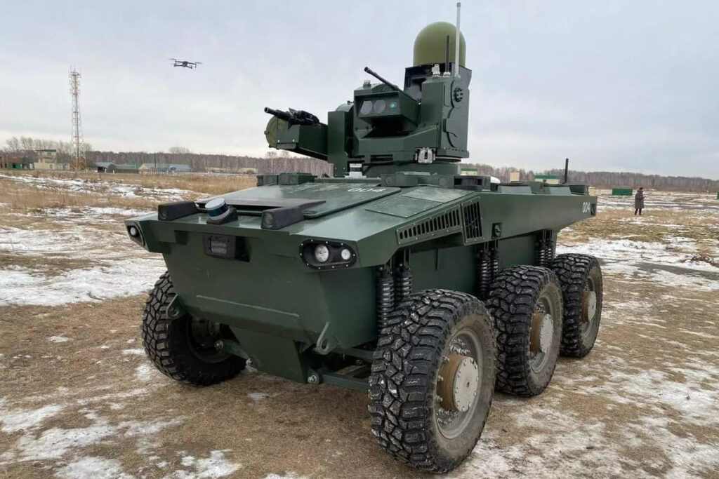 Russian ground drone