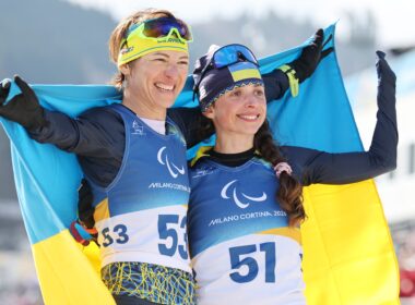 Ukrainian athletes competing in the Paralympics 2026. Photo: Paralympic Games on X