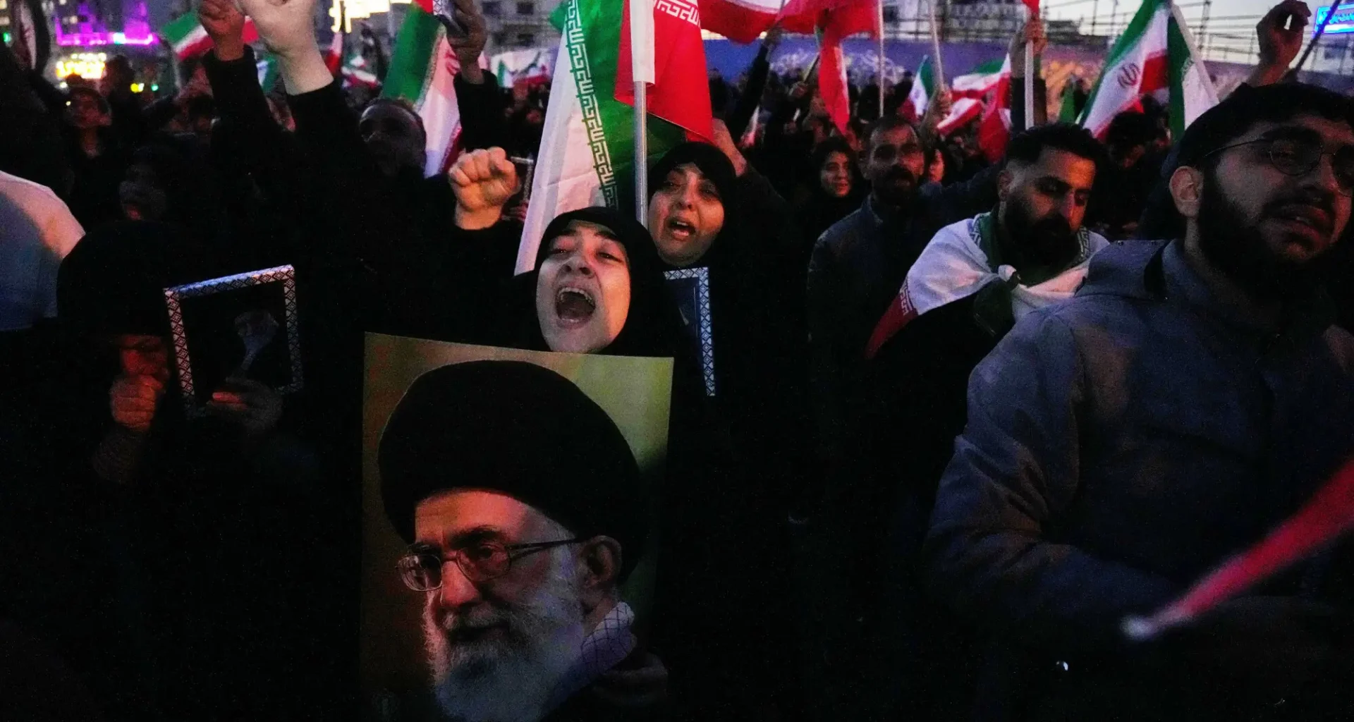 USA strikes Iran Tehran protests