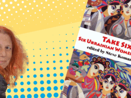 halyna pahutiak and the cover of take six: six ukrainian women writers