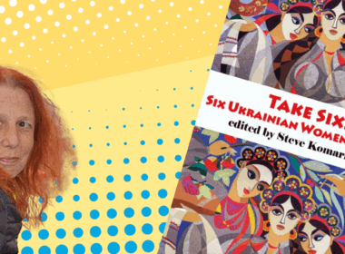 halyna pahutiak and the cover of take six: six ukrainian women writers