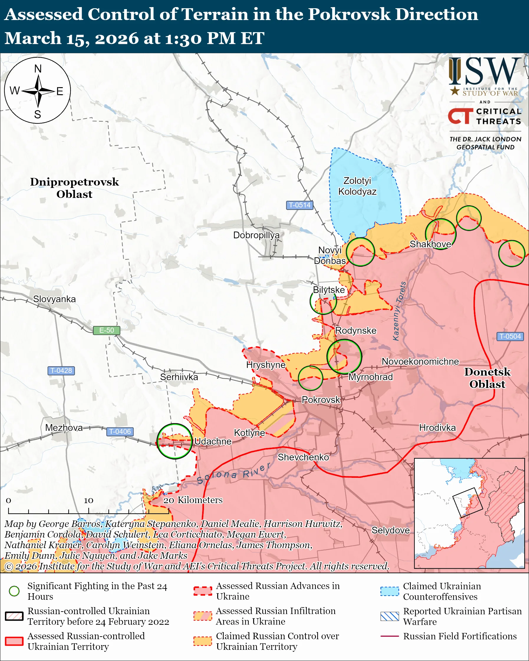 hryshyne clearing operations continue russia tries turn occupied pokrovsk launchpad next advance · post assessed control terrain direction 15 2026 130 pm et pokrovsk-direction-march-15-2026 ukraine news ukrainian reports