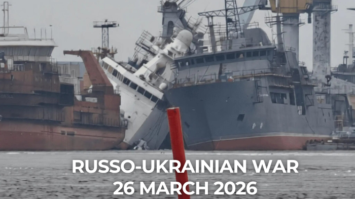 Russo-Ukrainian War 26 March 2026