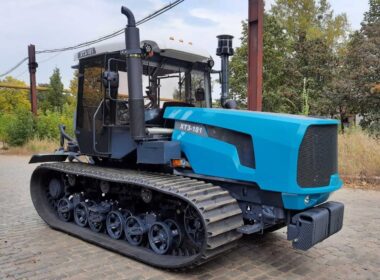 a tractor produced by the kharkiv tractor plant