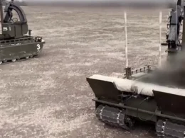 ukraine built ground drone playbook russia copied now destroying copies near vovchansk · post two kuryer ugvs —russian drones fokus anybix-7c6be53970cb8161c16e9af05d6d03c2 news ukrainian reports