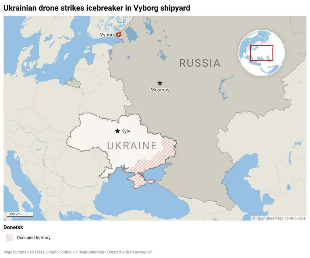 Ukraine drone attacks Russia