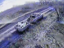 russia launched what start its spring offensive 17 — lost 900 troops 36 hours without breaking through anywhere along 100-kilometer front · post vehicle transporting fuel russian moments before ukrainian