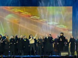 lithuania just raised €512 mn robots go where soldiers can't survive ukraine's front lines · post performers stage freedom shines 2026 radarom solidarity concert vilnius 24 lrt ukraine news ukrainian