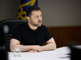 same week russia fired 1550 drones 1260 bombs ukraine sanctions relief let sell more oil pay kyiv says · post ukrainian president volodymyr zelenskyy 20 2026 photo_2026-03-20_12-38-50 prompted iran war