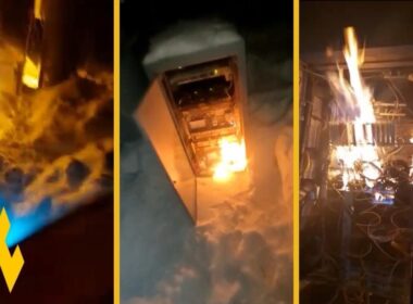 pro-ukrainian partisans open drone corridors through russia burning towers block atesh claims · post claimed sabotage electronic warfare infrastructure russia's novgorod oblast 17 2026 photo_2026-03-28_12-45-08 ukraine news ukrainian reports