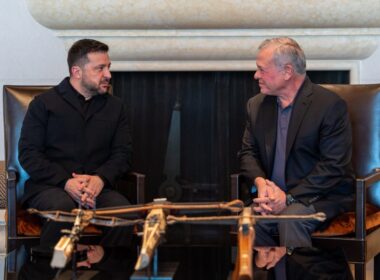 zelenskyy meets jordan's king discuss security partnership – same shaheds hit kyiv now hitting amman's neighbors · post ukrainian president volodymyr jordanian abdullah ii jordan 29 2026 photo_2026-03-29_23-51-06 ukraine news