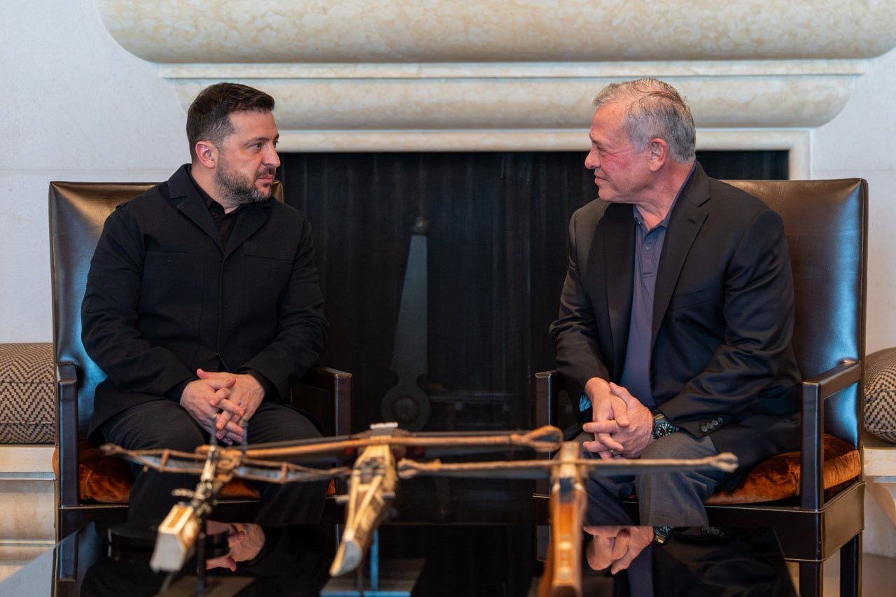 zelenskyy meets jordan's king discuss security partnership – same shaheds hit kyiv now hitting amman's neighbors · post ukrainian president volodymyr jordanian abdullah ii jordan 29 2026 photo_2026-03-29_23-51-06 ukraine news