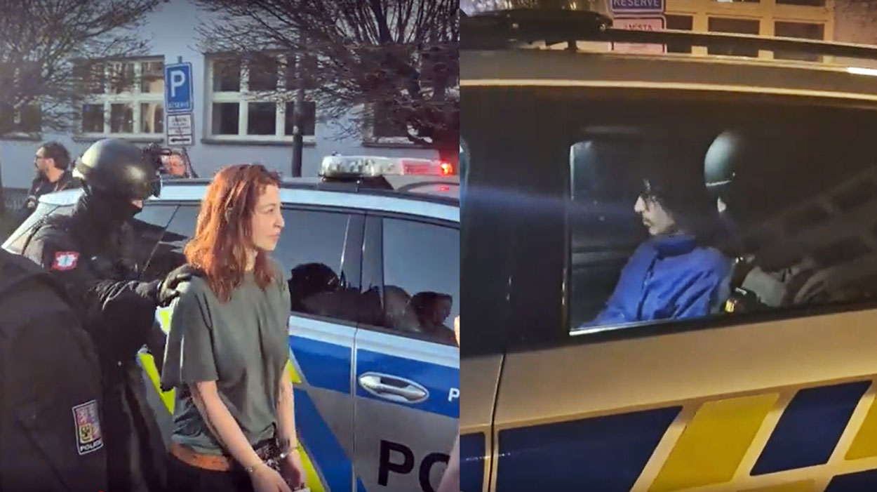 czech citizens placed pretrial detention over arson plant supplying ukraine — intelligence asks russia used pro-palestinian group cover · post detained suspects pardubice case pro-palestine-russian-assets-in-czechia court remanded two pre-trial custody