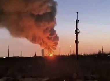 ukraine isn't just burning russia's fuel — it's going after plant makes oils russian tanks tor systems strategic bombers · post fire yaroslavl oil refinery russia ukrainian drone attack overnight