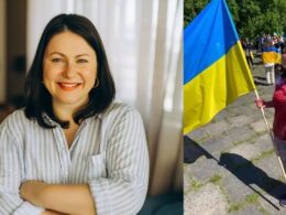 russia sentenced ukrainian journalist 13 years beet juice protest — absentia now wants interpol arrest ukraine's ngos say won't stop · post iryna zemlyana media expert institute mass information (left)