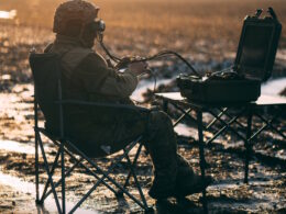 A Ukrainian drone operator. Source: The 411th Unmanned Systems Regiment "Hawks"
