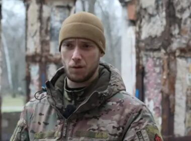 Russian soldier known as Chornyi. Screenshot