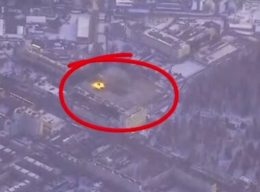 The Kremniy El microelectronics plant struck by Ukrainian missiles. Source: Screenshot