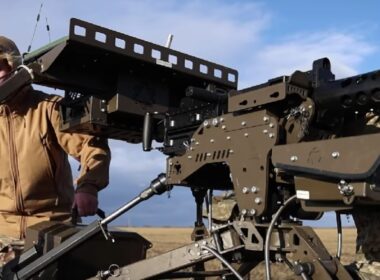 Iryna, the operator of ground drone. Source: Screenshot