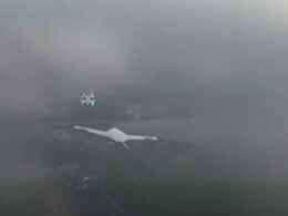 Ukraine intercepts a Russian UAV "SKAT 450 M". Source: Screenshot