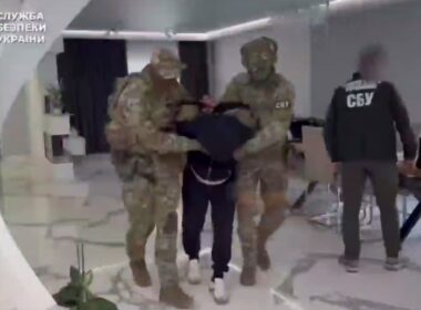 SBU arrests a Hungarian spy. Screenshot