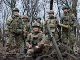 ukraine's 2026 goal exhaust russia deny breakthroughs build reserves top general says · post mortar crew 68th separate jaeger brigade named after oleksa dovbush мінометників 68 окремої єгерської бригади ім
