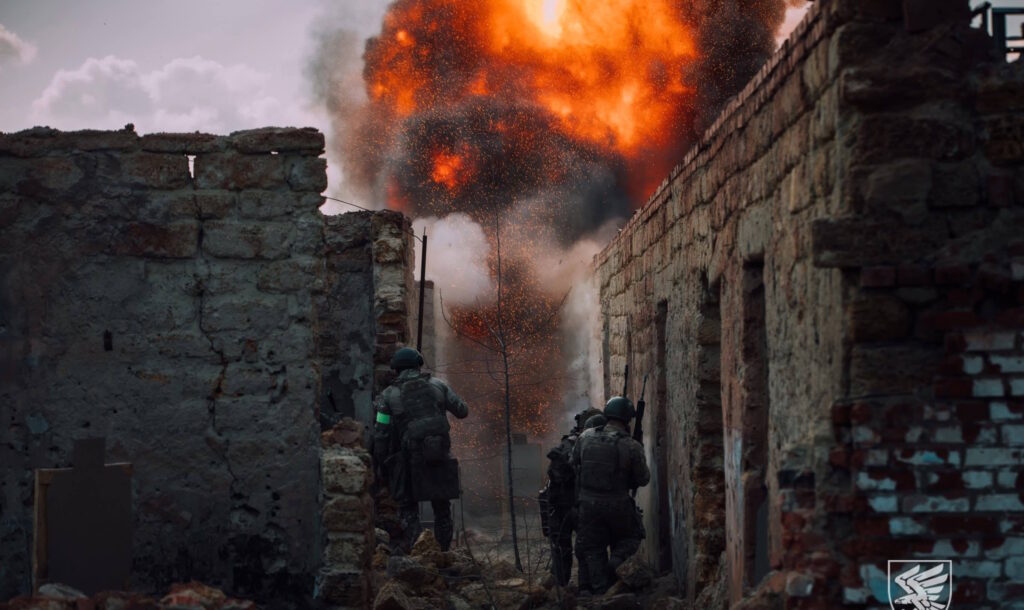 Ukrainian soldiers. Source: 95th Separate Airborne Assault Polissya Brigade
